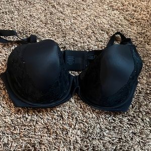 Soma black laced bra